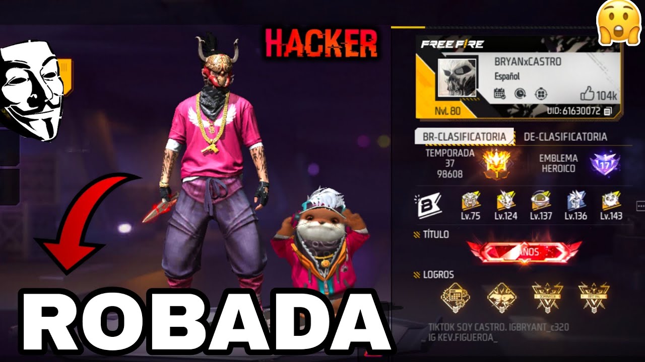 ¿FUNCIONA?COMO ROBAR CUENTAS DE FREE FIRE CON EL ID - YouTube