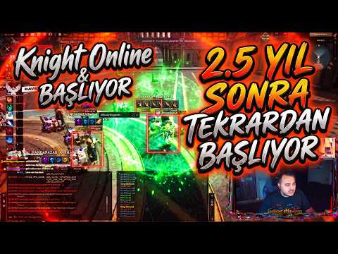 PoineMaia - 2.5 Yıl Aradan Sonra Tekrar Knight Online Başlayacağını Açıklıyor! Knight Online