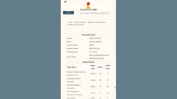 BA 2nd semester result 2023 WhatsApp status
