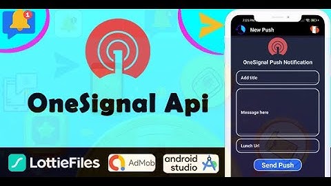 OneSignal Notifier   Rest API Integration | Help5G |  Android Studio