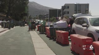 New Cal Poly students move onto campus for fall quarter