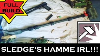 HOW TO MAKE SLEDGE'S HAMMER PROP | raainbow 6 seige