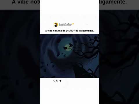 Thumbnail do vídeo: A DISNEY CRIAVA CENÁRIOS LINDOS ANTIGAMENTE