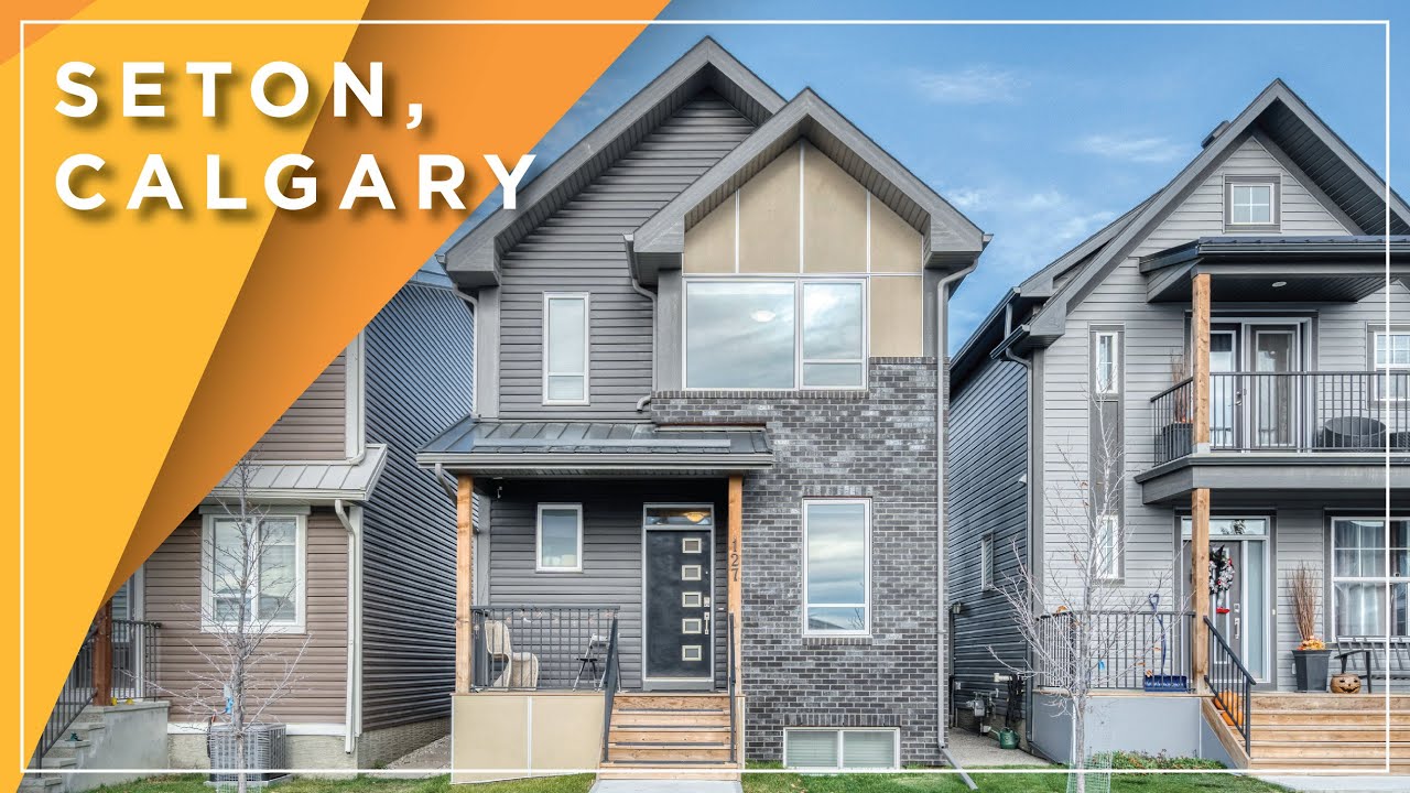 Calgary Real Estate Property Video Tour Production 127 Seton Heath SE