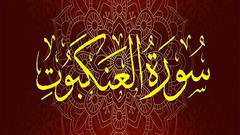 Okasha Kameny سورة العنكبوت برواية السوسي عن أبي عمرو .. الشيخ عكاشة كميني حفظه الله