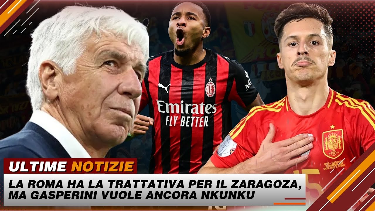 Zaragoza ha detto sì e la Roma accelera con il Bayern dopo l'ok di Gasperini