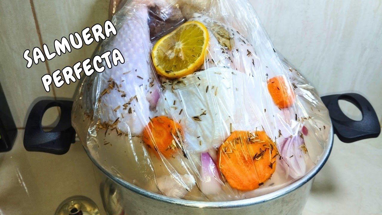 Como hacer Salmuera para Pavo | Fácil y sencillo 