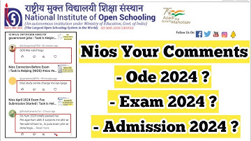 Nios Your Comments | Task Is Helping (NIOS) #nios #exam #partadmission #admission #ode #tma