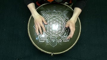 Guda 2.0 Plus FX. "African" scale. "Ice Flower" design.