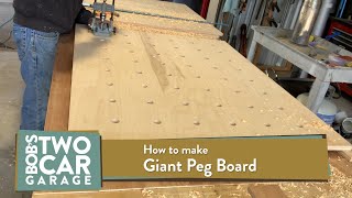 How to Make Giant Peg Board