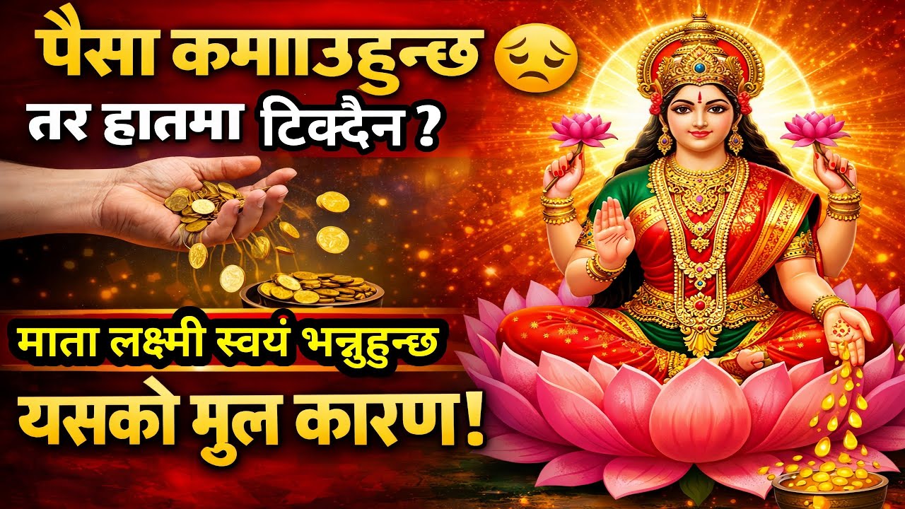लक्ष्मी माता रिसाउनुको कारण यही हो 😡 त्यसैले पैसा टिक्दैन!