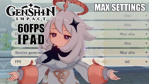 Genshin Impact - CBT3 / FCBT - iPadOS test - 60FPS Max settings