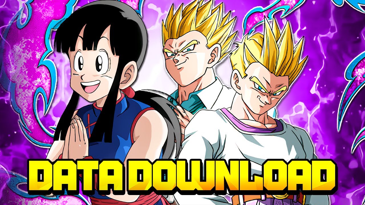 DATA DOWNLOAD!!!! LR CHI CHI, LR BABY POSSESSED GOHAN & GOTEN, SUPER EZA MAJIN VEGETA! Dokkan Battle