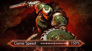 Ultra-Nightmare (Game Speed 150%) Full Playthrough - DOOM: The Dark Ages