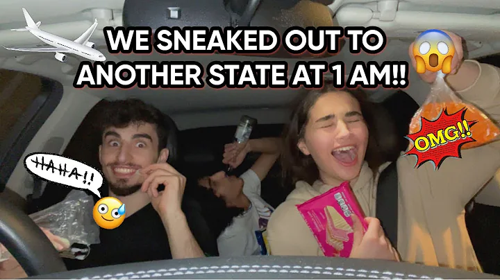 WE SNEAKED OUT TO ANOTHER STATE !! (MOM DOESNT KNOW)