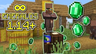Minecraft 1.14 Emerald Farm - Tutorial