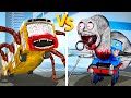 BUS EATER VS CURSED THOMAS.EXE THE TRAIN! Gmod Garry's Mod Sandbox