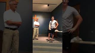Nick's Baptism Testimony 6-10-18
