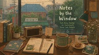 Notes by the Window｜🌧️ Soft Rainy Jazzhop for Journaling & Quiet Café Moments｜Copyright Free Music screenshot 1