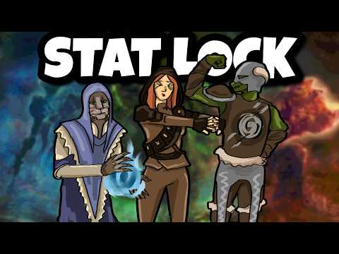 Skyrim But We're STAT LOCKED! (Skyrim Multiplayer)