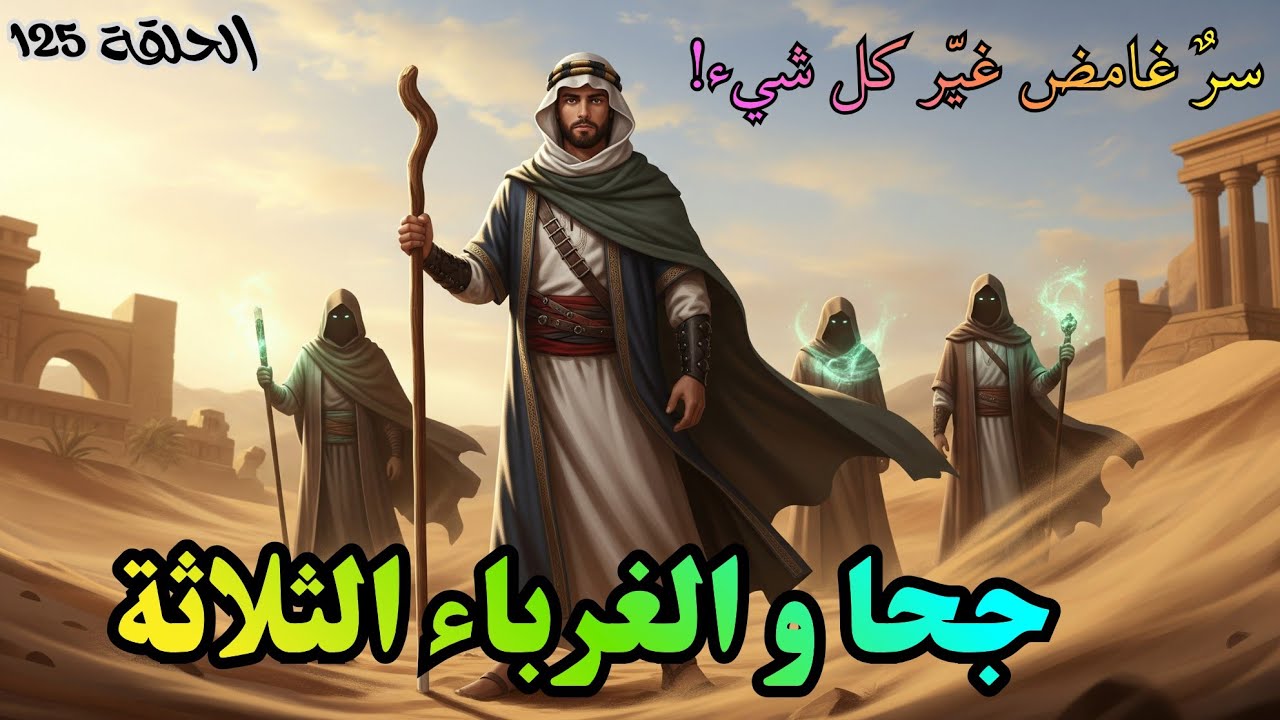 جحا والغرباء الثلاثة… الليلة التي قلبت كل شيء، المغامرة الغامضة التي لم يجرؤ أحد على كشف أسرارها!