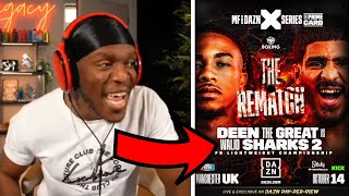 KSI Reacts To Deen The Great vs Walid Sharks 2