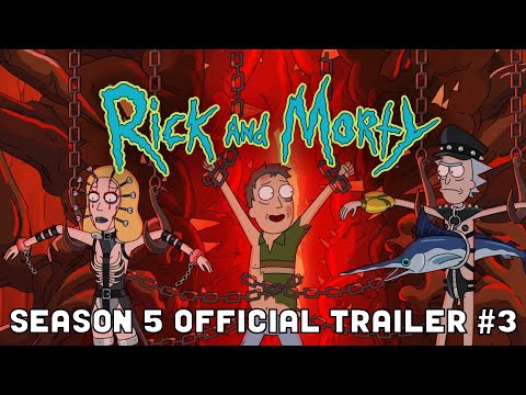 OFFICIAL TRAILER #3: Rick and Morty Season 5 | adult swim