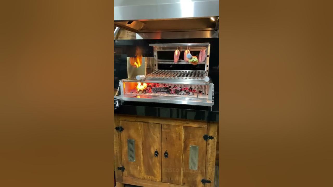 Entendendo melhor uma PARRILLA - Fabricação de brasas - Defumação