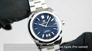 Formex Essence ThirtyNine Chronometer Blue Agate (Pre-owned)