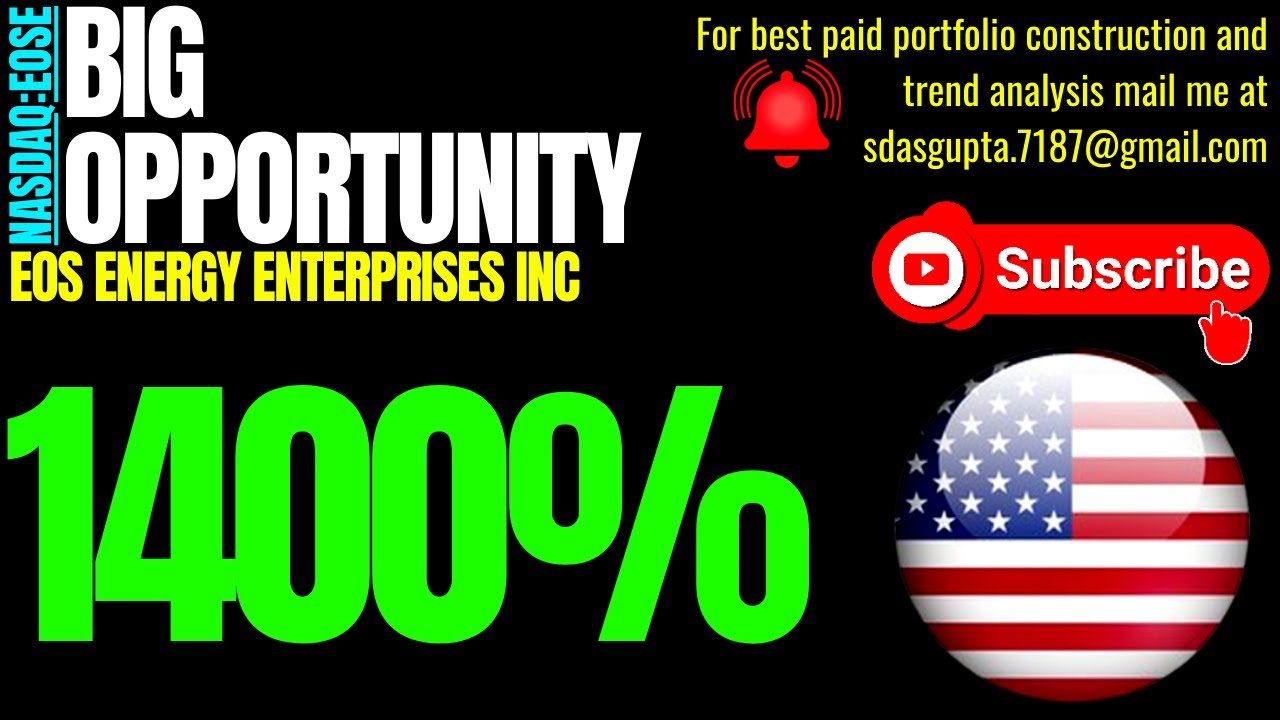 EOSE STOCK NEWS EOS ENERGY ENTERPRISES INC BIG OPPORTUNITY YouTube EOSE STOCK NEWS EOS ENERGY ENTERPRISES INC BIG OPPORTUNITY YouTube