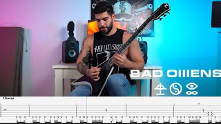 BAD OMENS - "THE DRAIN" Guitar Cover with On Screen Tabs (New Song 2024)