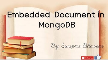 Embedded Document in MongoDB
