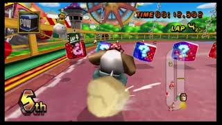 Mario Kart Wii Baby Park 200Cc Item Rain