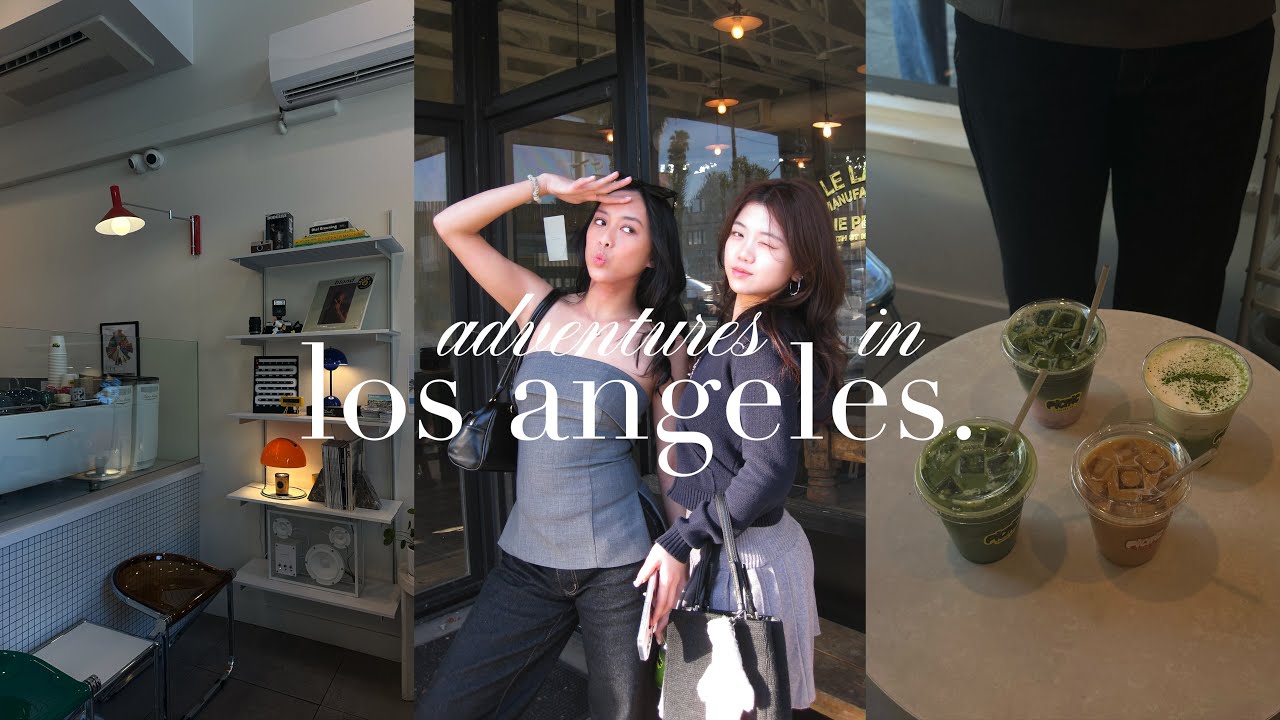 adventures in los angeles 🫐 | a day in silverlake, ucla food, redecorating my room, kbbq+cafe, etc.