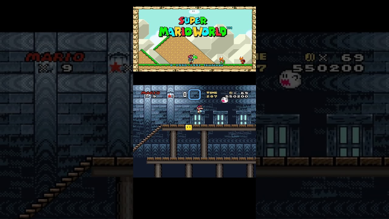 Super Mario World - SO FAST - Donut Ghost House