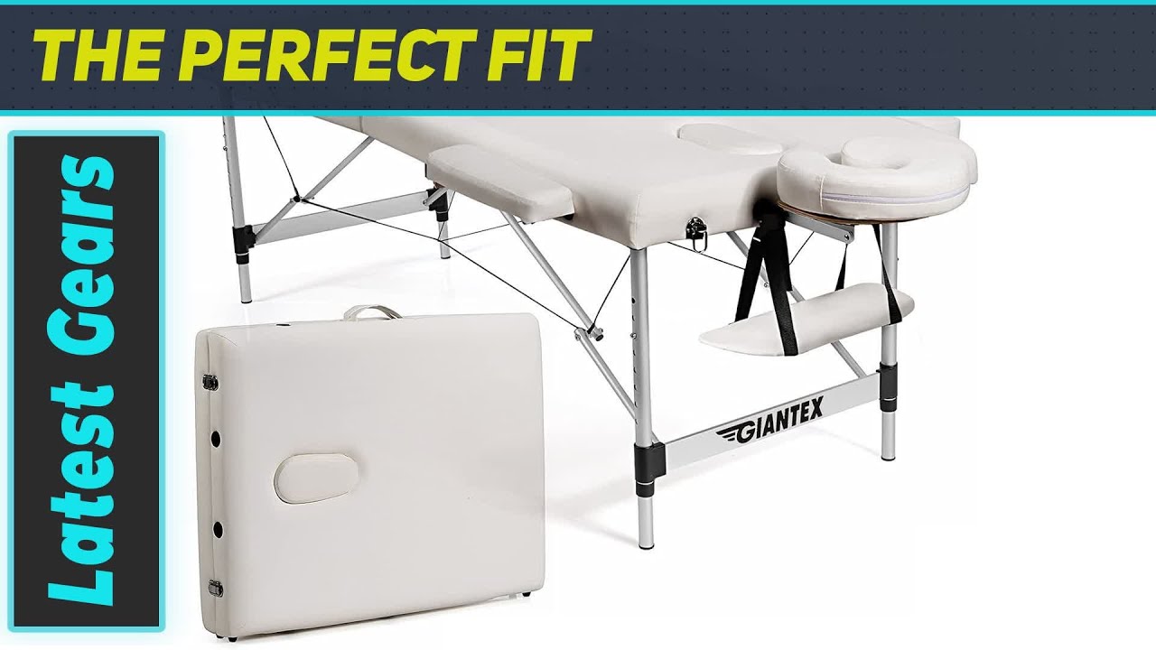 Giantex 84" Massage Table: The Ultimate Portable Spa Bed!