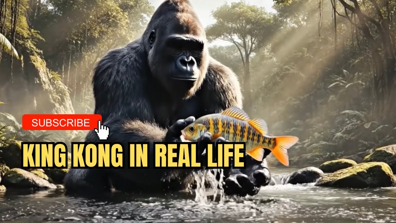 King Kong’s Peaceful Jungle Day | Ultra-Realistic Nature Documentary 