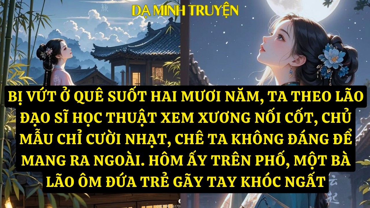 TRUYỆN: BỊ VỨT Ở QUÊ SUỐT HAI MƯƠI NĂM, TA THEO LÃO ĐẠO SĨ HỌC THUẬT XEM XƯƠNG NỐI CỐT.  DM178