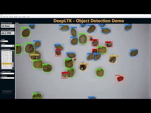 Nuts detection with DeepLTK Deep Learning Toolkit for LabVIEW
