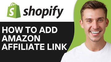 HOW TO ADD AMAZON AFFILIATE LINK TO SHOPIFY (2025)