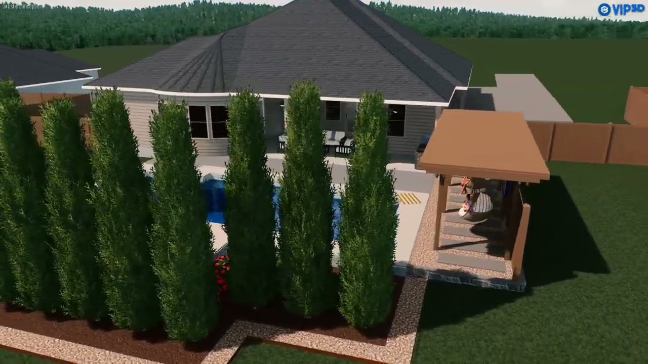 Cibolo Texas Pool Landscaping Ideas