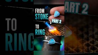 🌊💙 The Most Important Step of This Ocean Opal Ring ☆ Part 2