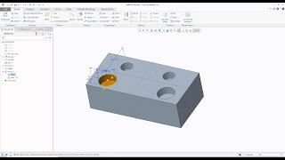 Creo 5.0 tutorial: How to create Mirror feature