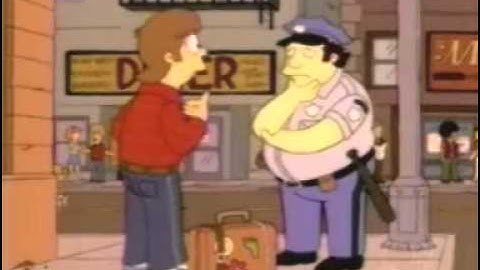 When Homer Simpson went to New York City