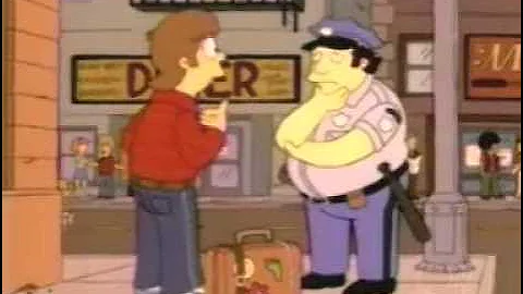 When Homer Simpson went to New York City