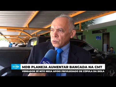 MDB planeja eleger mais Vereadores em Teresina e Zé Nito nega privilégio de Cúpula 13 08 2024