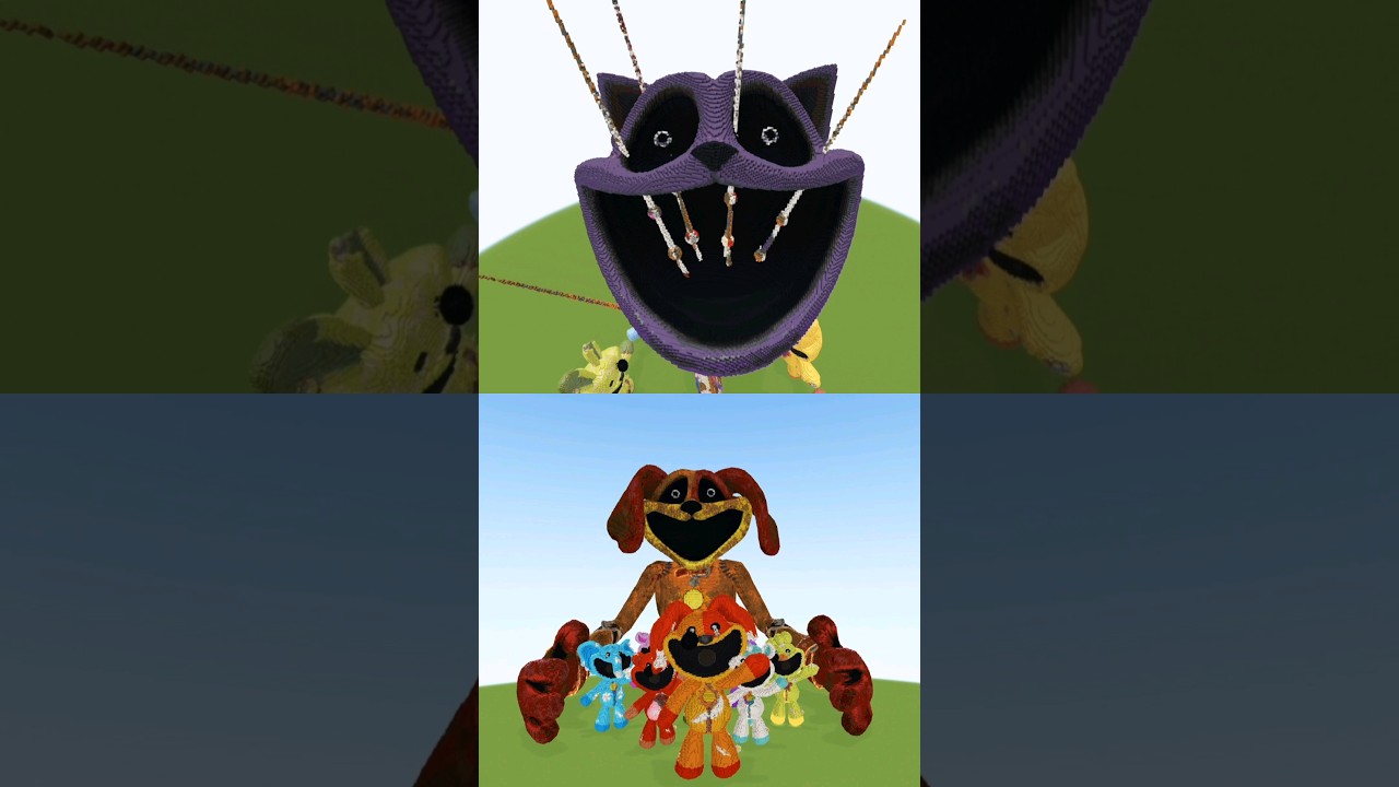 DogDay CatNap Smiling Critters | Poppy Playtime Chapter 3 | Timelapse Build