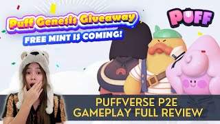 Puffverse P2E NFT Gameplay Finally Revealed! | How to get Whitelist and FREE mint in Puffverse