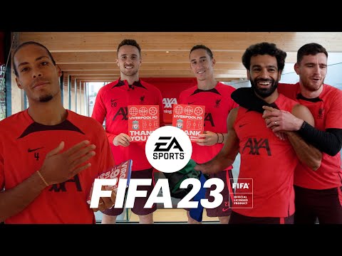 FIFA 23 REACTIONS! Van Dijk, Salah & Thiago | 'Kostas, where is my CD?'