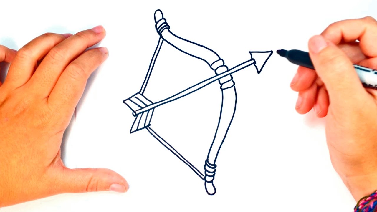 Bow Drawing  How To Draw A Bow Step By Step